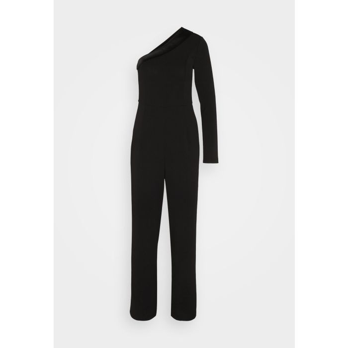 ONLY Einschultriger Jumpsuit – Schwarz
