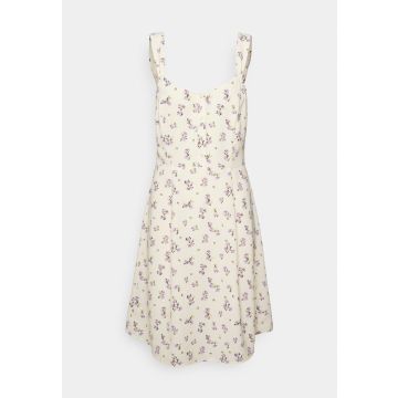 ONLY Blumenkleid – Offwhite