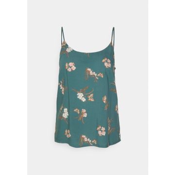 Vero Moda Blumen-Camisole – Türkis