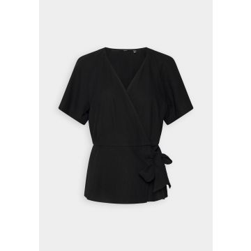 Vero Moda Wickelbluse – Schwarz
